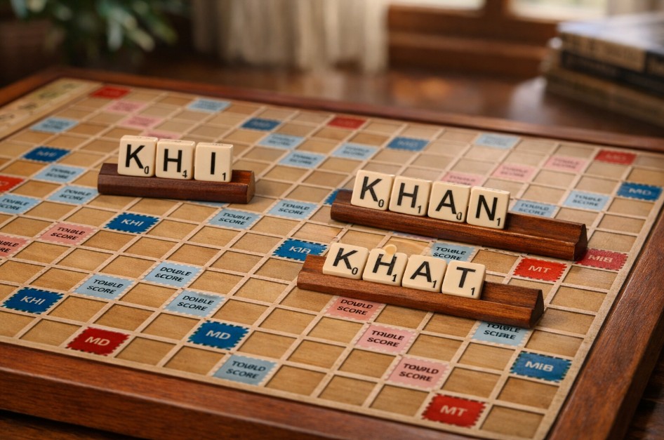 mots avec kh au scrabble