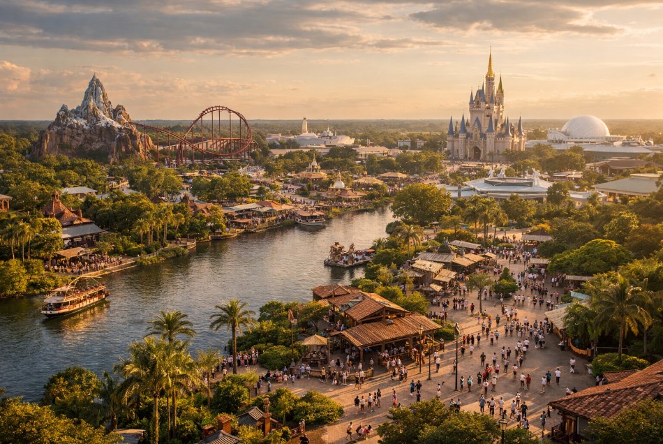 plus grand parc d'attraction du monde