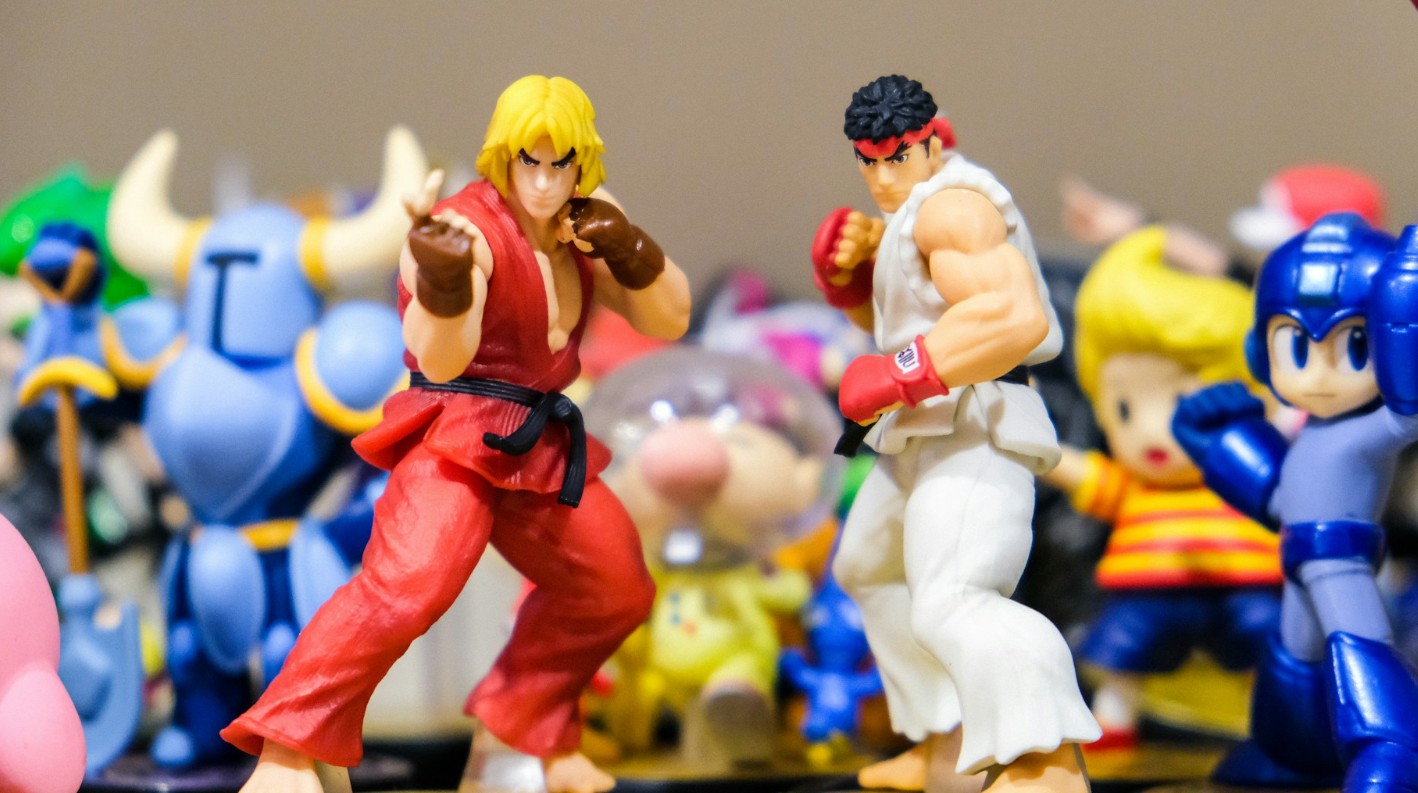 figurine street fighters